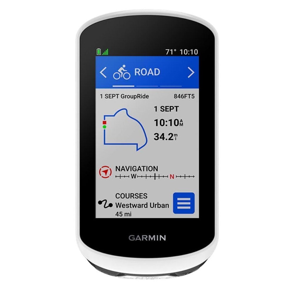Garmin Edge Explore 2, Easy-to-Use GPS Cycling Navigator, eBike Compatibility, Maps and Navigation, with Safety Features