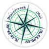 Beavercreek Ohio 2-Inch Vinyl Decal Sticker Latitude Longitude Compass Design view 1