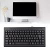 ASHATA 95 Keys Wired Mechanical Gaming Keyboard 60 Percent, Compact Mini Keyboard for Home Office Desktop Computer Laptop, Hot Swappable, Plug and Play, Black(Arabic) view 3
