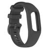 Huwokxix Watch Band compatible with Garmin vivosmart 5/smart 5,Adjustable Silicone Sports Wristband Replacement Band(Black+dark blue+dark gray,L) view 4