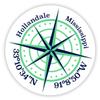 Hollandale Mississippi 2-Inch Vinyl Decal Sticker Latitude Longitude Compass Design view 1