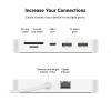Belkin 6-in-1 USB-C Hub, iMac 24 inch Docking Station with SD & microSD Card Reader, Gigabit Ethernet, 2 USB-A Ports, and USB-C Port for Fast Data Transfers and Peripherals view 2