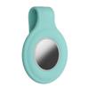 kwmobile Silicone Clip Compatible with Apple AirTag - Protective Silicone Clip for Tracker - Mint view 1