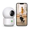 aosu 2K Security Camera Indoor, Baby Monitor Pet Camera 360-Degree for Home Security with 2.4 GHz Wi-Fi Router, One-Touch Call, Smart Motion Tracking, IR Night Vision, Compatible with Alexa view 1