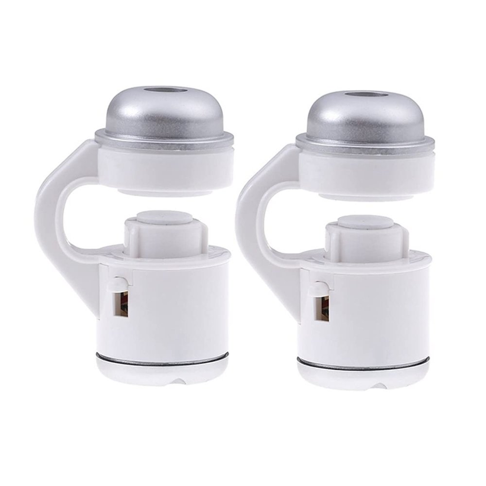 Microscope Kit 2 PCS 30X Zoom Microscope Lens Microscope Lens Adapters (Color : White)