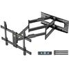 FORGING MOUNT Heavy Duty Long Arm TV Wall Mount with 43" Dual Articulating Arms for Most 50-90 inch Screen, Full Motion TV Mount Swivel Tilt Bracket Holds 198lbs, Fit 16,18,24 Studs VESA 600x400MM view 1