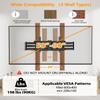 FORGING MOUNT Heavy Duty Long Arm TV Wall Mount with 43" Dual Articulating Arms for Most 50-90 inch Screen, Full Motion TV Mount Swivel Tilt Bracket Holds 198lbs, Fit 16,18,24 Studs VESA 600x400MM view 4