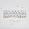 136 Key pbt Sublimation Dye Sub Chalk keycap for Cherry MX Switch Mechanical Keyboard Personality keycaps (Korean) view 1