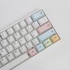 136 Key pbt Sublimation Dye Sub Chalk keycap for Cherry MX Switch Mechanical Keyboard Personality keycaps (Korean) view 4