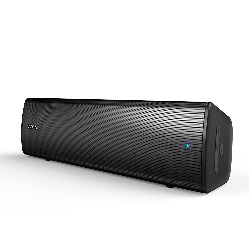 CREATIVE - Stage Air V2 Compact Under Monitor Soundbar, Black
