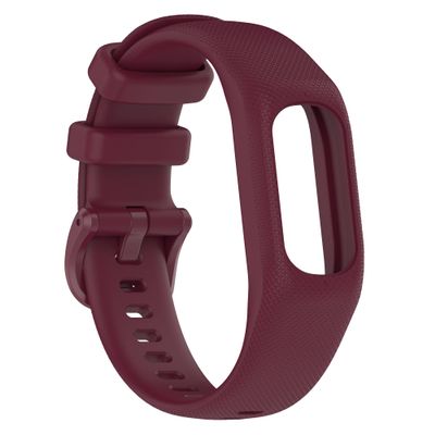 Gheper Soft Silicone Band Compatible with Garmin Vivosmart 5 Straps Replacement Wristband Bracelet Band Case Cover for Women Men, Small/Large Size