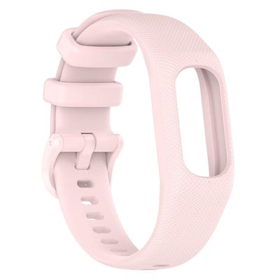 Gheper Soft Silicone Band Compatible with Garmin Vivosmart 5 Straps Replacement Wristband Bracelet Band Case Cover for Women Men, Small/Large Size