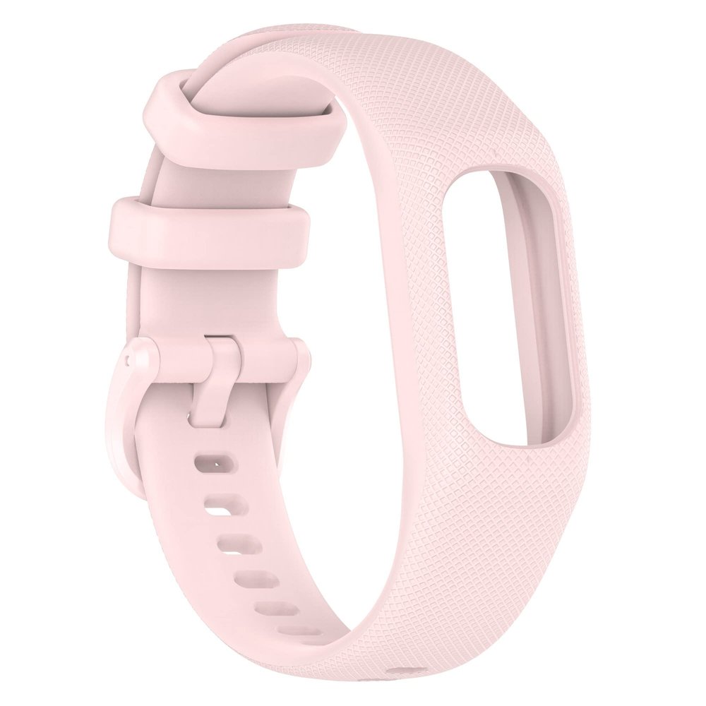 Gheper Soft Silicone Band Compatible with Garmin Vivosmart 5 Straps Replacement Wristband Bracelet Band Case Cover for Women Men, Small/Large Size