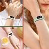 Gheper Soft Silicone Band Compatible with Garmin Vivosmart 5 Straps Replacement Wristband Bracelet Band Case Cover for Women Men, Small/Large Size view 4