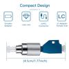Duogalia 3 Pack FC Male to LC Female Fiber Optic Adapter, Visual Fault Locator Compatible, Single Mode 9/125um Optical Adapter view 4