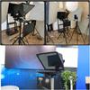 20Inch Large Portable Teleprompter Suitable for DSLR/Camcorders, Optical Splitter Glass, Support Xp /Win7/Win10 System for Studio Make Videos and Live Aluminum Body, with A Bag (Single Screen) view 2