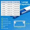 MLYYJH Large White PVC Cord Cover Corner Wall Ceiling, 16 ft Long Sturdy Waterproof Self Adhesive Raceway Cable Organizer, Easy to Install, Exhibitions Classrooms Gymnasiums Retail Hospitality view 2