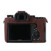 Camera Case Bag Soft Silicone Brown Shockproof Armor Skin Body Cover Protector for Sony Alpha a9 II Mirrorless Digital Camera view 2