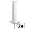 Peplink Cellular & WiFi Antenna Maritime 10 | 5G/LTE Connectivity 2x2 MIMO Dual Band Ultra-Wide Bandwidth | Built-in High Gain Amplifier GPS Receiver | Designed for Long Range and Maritime Excellence view 3