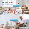 KOWVOWZ 360 Security Cameras Wireless Outdoor, 2.4GHz & 5GHz WiFi Light Bulb1080p Security Camera Wireless Light Socket Smart Cameras for Home Security, Motion Detection, Two-Way Audio (1PC) view 3