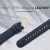 EDIMENS Leather Bands Compatible for Fitbit Versa 3 / Fitbit Versa 4 / Fitbit Sense for Women Men, Genuine Leather Bands Replacement Wristbands Straps Compatible with Versa 3 / Versa 4 / Sense view 2
