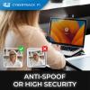 ADESSO CyberTrack F1 1080P HD Fixed Focus USB Windows Hello Webcam, Camera for Desktop PC Built-in Dual Microphone, Privacy Shutter, Audio/Video Mode Privacy ON/Off Switch & Tripod Mount view 4