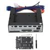 VBESTLIFE for 33C13 RTK Media Dashboard NGFF M.2 MSATA USB3.0 16TB OTB One Click Backup Multifunction Media Front Panel for Desktop Computer view 1