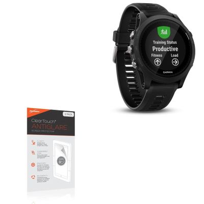 BoxWave Screen Protector Compatible with Garmin Forerunner 935 - ClearTouch Anti-Glare (2-Pack), Anti-Fingerprint Matte Film Skin