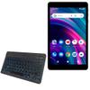 BoxWave Keyboard Compatible with BLU M8L (2022) - SlimKeys Bluetooth Keyboard - with Backlight, Portable Slim LED 7 Colors - Jet Black view 1