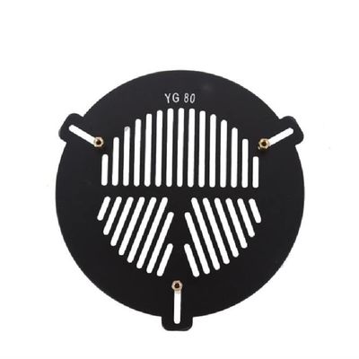 Microscope Kit Aluminum Alloy Fishbone Plate for 85-110mm Focusing Camera Microscope Lens Adapters