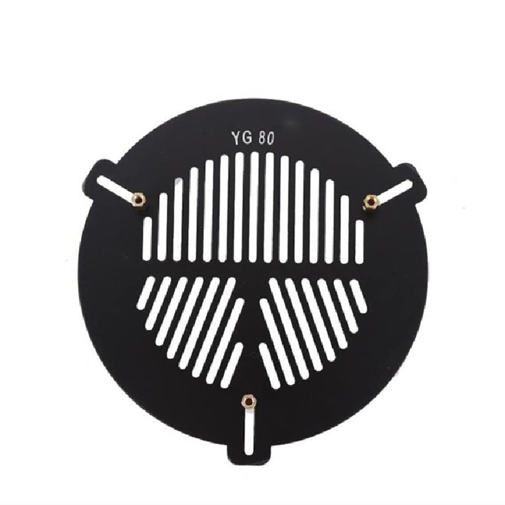 Microscope Kit Aluminum Alloy Fishbone Plate for 85-110mm Focusing Camera Microscope Lens Adapters