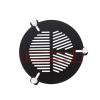 Microscope Kit Aluminum Alloy Fishbone Plate for 85-110mm Focusing Camera Microscope Lens Adapters view 2
