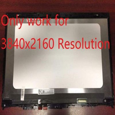 15.6" UHD 4K LCD Screen + Touch Digitizer + Bezel Frame Assembly 5D10N46973 for Lenovo Flex 5-1570 (Type 80XB) UHD Version (NOT for FHD)