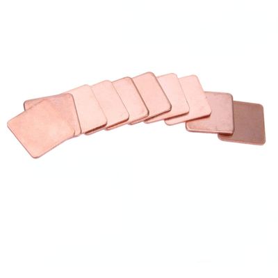 10pcs Pure Copper Heatsink,Copper Pad Shim Thermal Kit,Low Profile Copper Plate Cooler Heat Sink for Chipset GPU CPU Size 15mm x 15 MMX 0.3mm