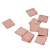 10pcs Pure Copper Heatsink,Copper Pad Shim Thermal Kit,Low Profile Copper Plate Cooler Heat Sink for Chipset GPU CPU Size 15mm x 15 MMX 0.3mm view 4