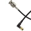 BJC Mini SDI Cable Made with Belden 1855A (15 Foot, BNC to Right-Angle DIN 1.0/2.3, Black) view 1