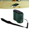 LBEC USB Hand Crank Phone Charger, USB Interface Hand Crank LEDLight Mobile Phone Emergency Charger for Outdoor for Camping for Hiking view 2