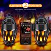 AOLWEEC Flame Light Speaker, Led Flame Speakers Torch Atmosphere Bluetooth Speakers & Outdoor Portable Stereo Speaker with HD Audio and Enhanced Bass Flickers Warm Lamp for iPhone/iPad/Android view 3