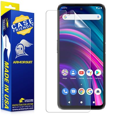[2 Pack] ArmorSuit MilitaryShield Anti-Glare Screen Protector Designed for BLU G91 Max [6.8 inch] (2022) Case Friendly Matte Film - Made in USA
