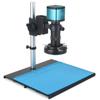 Microscope Accessories Kit 48MP 4K HDMI USB Digital Video Monocular Microscope Camera Continus Zoom 130X 180X C-Mount Microscope Slides (Color : A) view 1