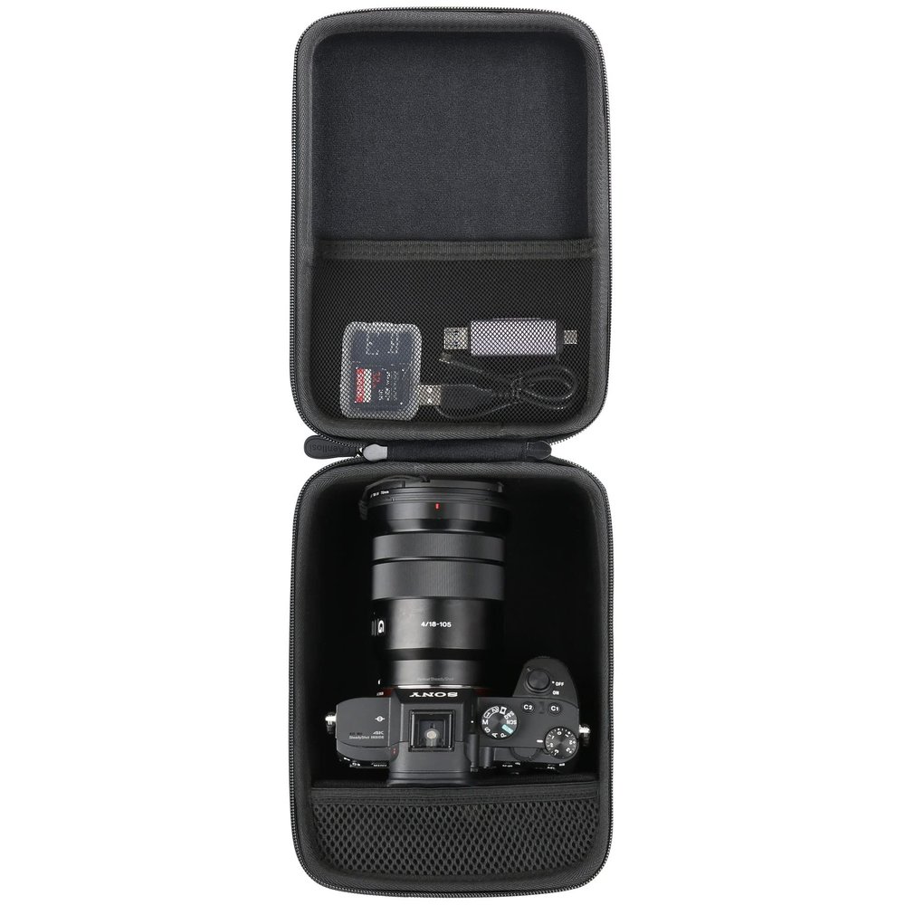 Aenllosi Hard Carrying Case Compatible with Sony Alpha 7 II III IV/7R V/Sony ILCE7M3B Full Frame Camera (Case Only)
