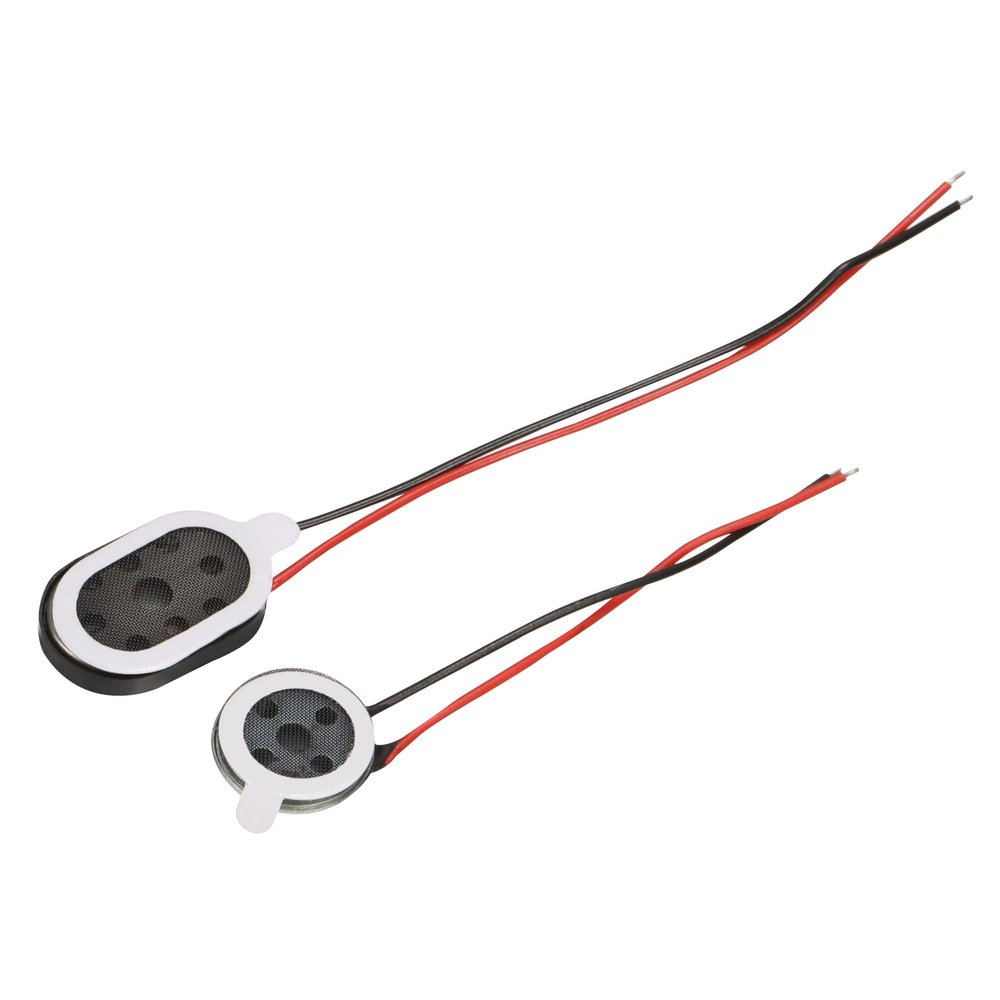 MECCANIXITY Mini DIY Magnetic Speaker 1W 8 Ohm Replacement Loudspeaker 4pcs 9mm 4pcs 10mm for Mobile Phone