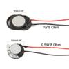 MECCANIXITY Mini DIY Magnetic Speaker 1W 8 Ohm Replacement Loudspeaker 4pcs 9mm 4pcs 10mm for Mobile Phone view 2