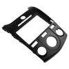 9'' Car Radio Stereo Fascia Frame Panel Trim with Power Harness Loom for 2008-2013 KIA Forte(MT) Cerato 2 Manual AC Dash Mount (Black) view 2