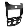 9'' Car Radio Stereo Fascia Frame Panel Trim with Power Harness Loom for 2008-2013 KIA Forte(MT) Cerato 2 Manual AC Dash Mount (Black) view 3