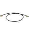 BJC Mini SDI Cable Made with Belden 1855A (15 Foot, Female BNC to Right-Angle DIN 1.0/2.3, Black) view 2