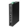 Edimax IGS-1005P - 5-Port Gigabit PoE+ DIN Rail Industrial Switch with 1 SFP Port view 1