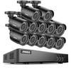 ANNKE Home Security Camera System, 16 Channel 3K Lite DVR Recorder, 12x Outdoor Wired Surveillance CCTV Cams, Up to 100 ft Night Vision, AI Human/Vehicle Motion Detection, Remote Access, No Hard Drive view 1