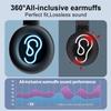 kamapulo X5 Rechargeable & Portable FM Radio Headphones with Best Reception,LED Display,Soft Ear Muffs, FM Headset Radio Receiver for Meeting, Works, Hiking, Jogging (Black) view 2
