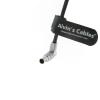 Alvin's Cables 1 to 3 Power Splitter Box Rotatable Right Angle 2 Pin Male to 32 Pin Female Splitter Cable for ARRI RED Cameras Teradek with Adjustable Screw view 3